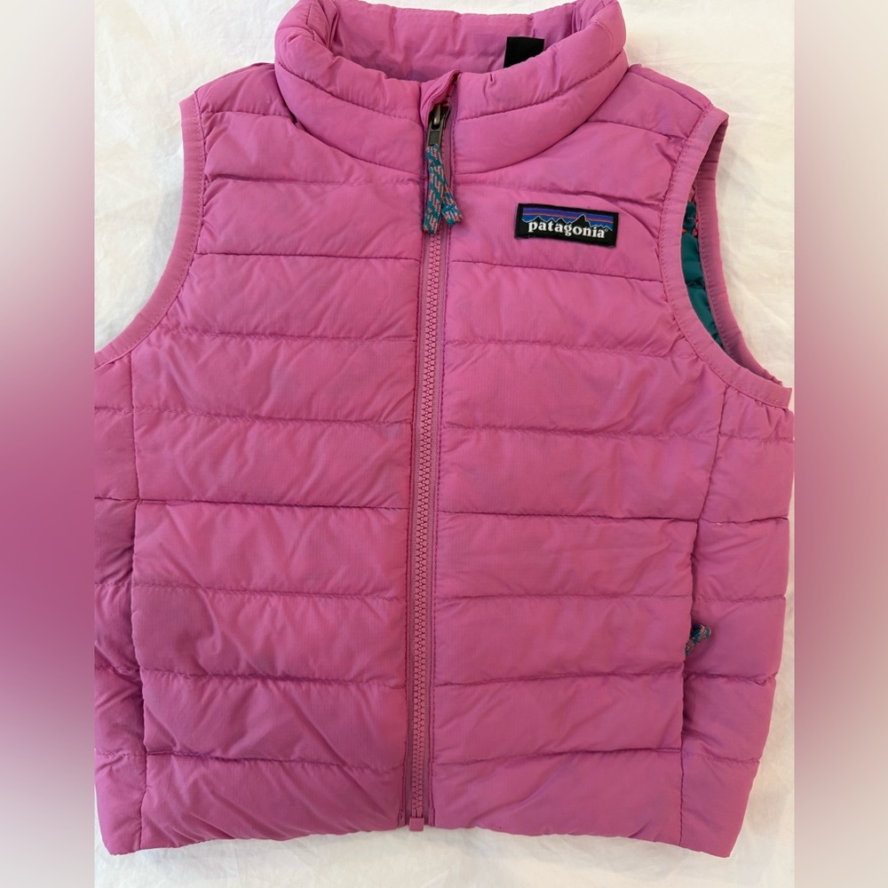 Patagonia Fuchsia Quilted Vest